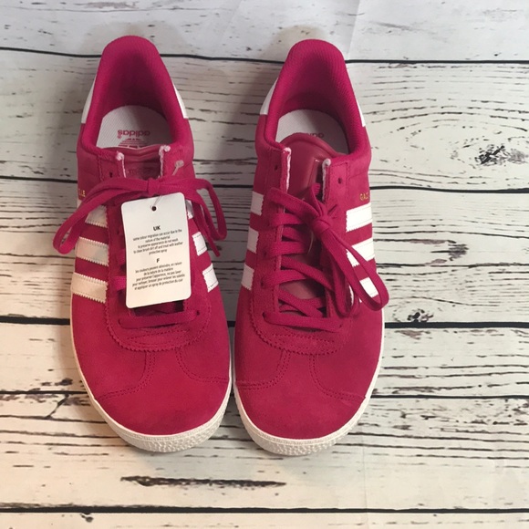 adidas dark pink shoes